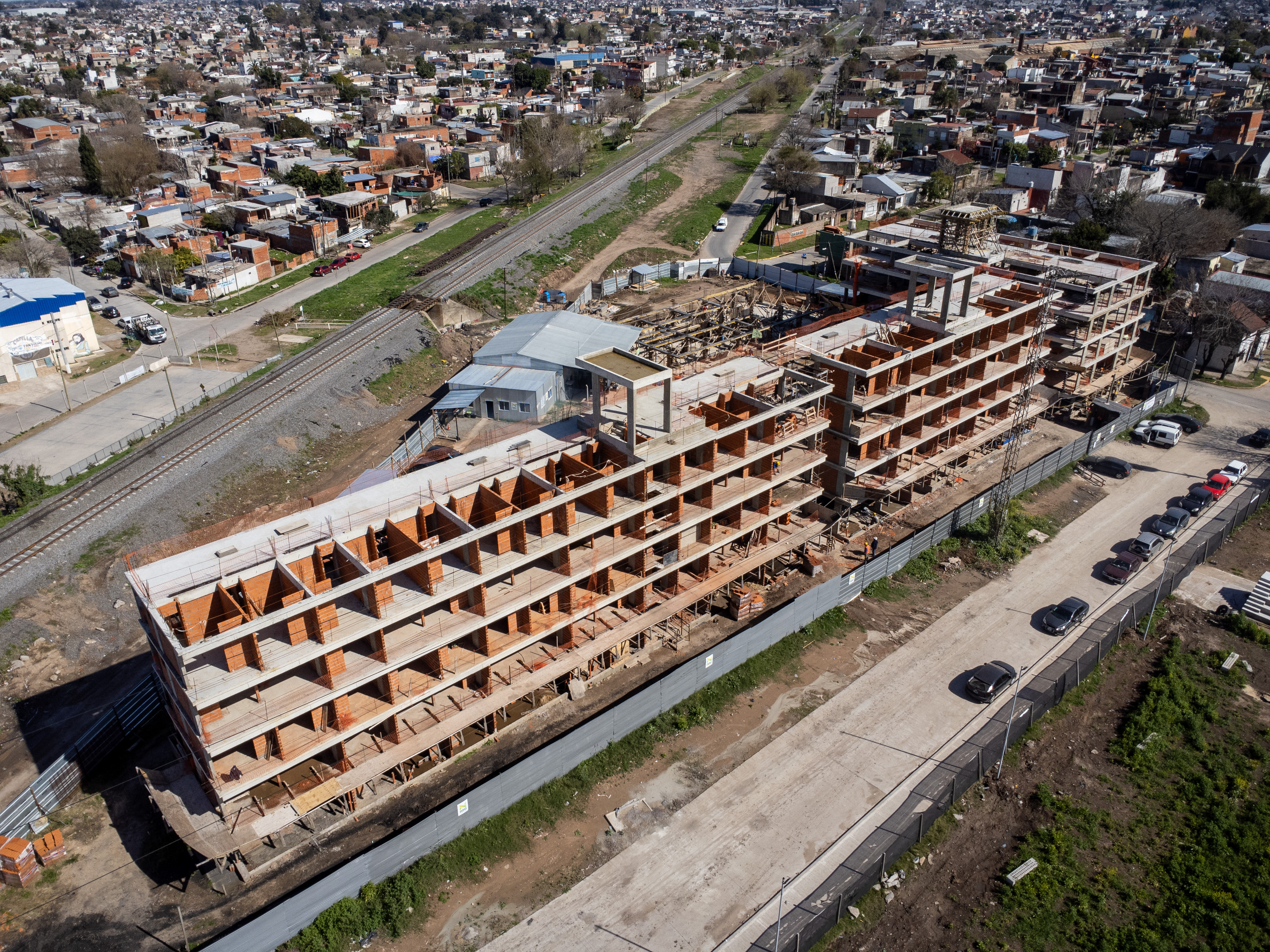 Desarrollo de viviendas en Ciudad Evita 